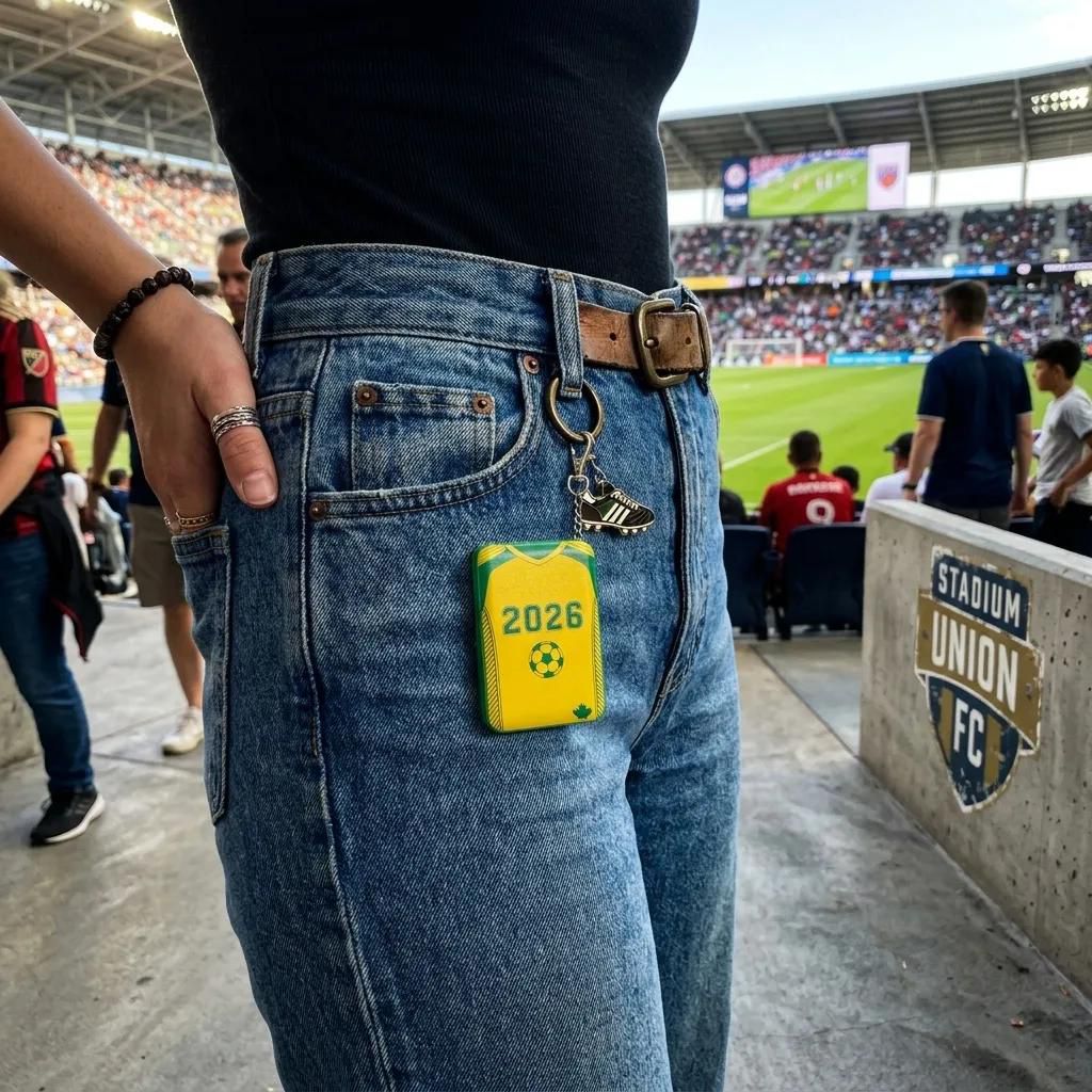 2026 Football Edition Power Bank Keychain – 5000 mAh